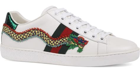 gucci ace dragon replica|gucci ace sneakers tongue.